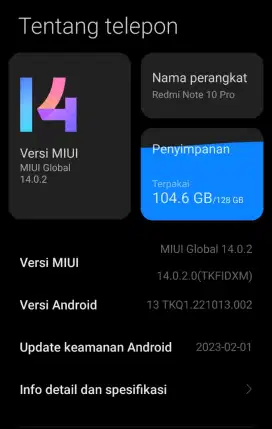 Xiaomi Redmi Note 10 Pro 6+2/128