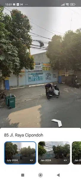 Dijual Tanah Strategis di Cipondoh / Jalan raya utama Hasyim Ashari)