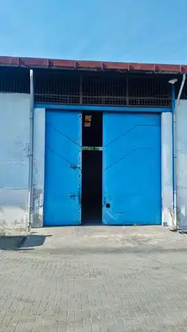 Tanah dan Gudang hadap barat laut