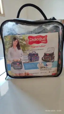Tas Dialogue Baby Cooler DGC1001 MOTIF OWEL Warna Hitam
