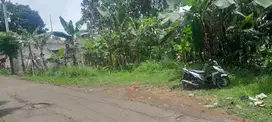 dijual lahan 1800 meter pinggir jalan
