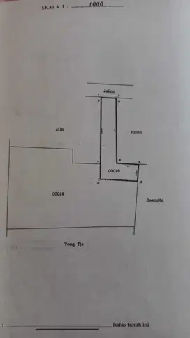 Dijual Cepat Tanah di Legok, pinggir jalan besar