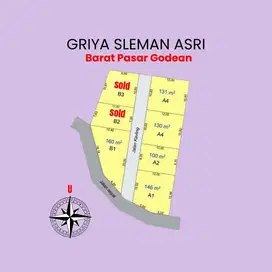 Dijual Tanah Murah 200 Jt-an Dekat Barat Tugu Jogja