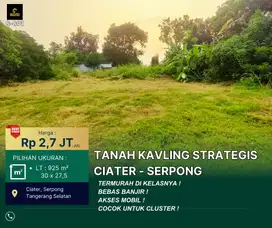 Tanah Kavling Siap Bangun di serpong
