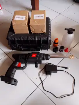 Mesin cuci motor reaim 788v+2 batre+box