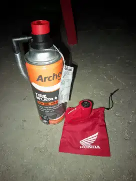 For sale gembok cakram+pompa darurat+cairan anti bocor ban tubles