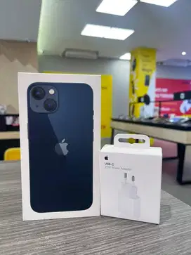 IPHONE 13 128GB GARANSI RESMI NEW IBOX PROMO FREE ADAPTOR