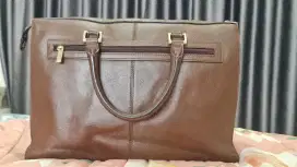 Tas mewah Samsonite Ori kulit asli buat kerja dan laptop