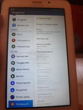 Dijual cepat tablet samsung galaxy 3V