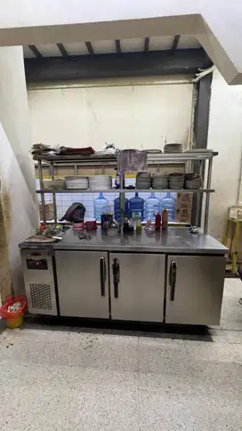 CUSTOM GEA Under Counter UCC-3D-180/TW – Freezer 3 Pintu Stainless Ste
