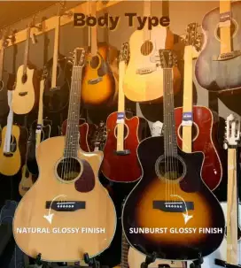 Gitar Akustik Elektrik Delta DA 500 CE Original