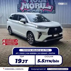 Toyota Veloz Q TSS 1.5 AT 2022 Pemakaian 2023