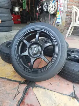 Ring 15 ssr tipe c, baut 4/100 mulus normal