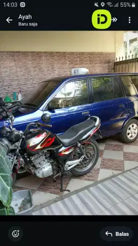 Jual suzuki thuder125 harga 3,5