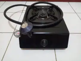 Kompor gas Miyako 1 tungku + selang regulator