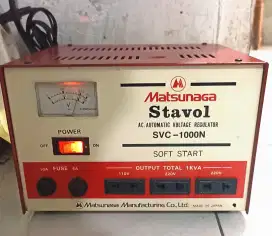 Stavolt Matsunaga SVC 1000N Asli Japan