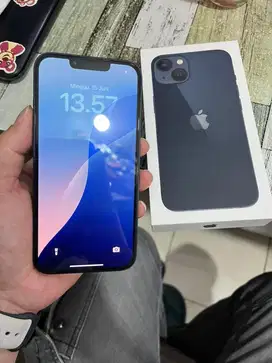 Iphone 13 128 ibox bh 100 fullset original garansi feb 2026 net aja