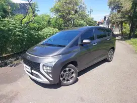 DP RENDAH Hyundai Stargazer 1.5 Prime Bensin-AT 2022 ABU-ABU TD