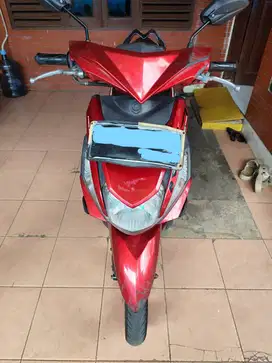 DIJUAL YAMAHA MIO M3 Tahun 2015 Warna Merah Plat Kota Depok