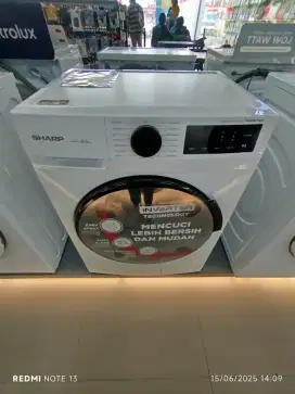 PROMO Mesin Cuci Sharp 8 KG Bisa Cicilan Tanpa DP Gratis 2x Cicilan
