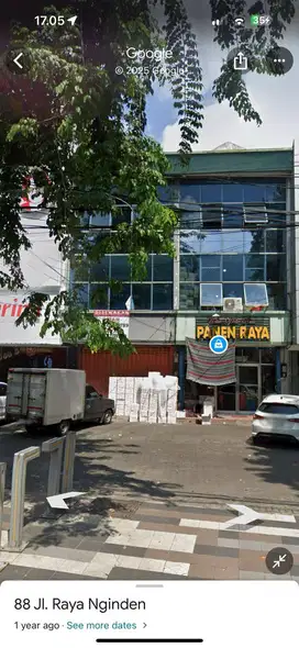 DISEWAKAN RUKO KOMERSIAL DI RAYA NGINDEN LOKASI RAMAI SUPER STRATEGIS