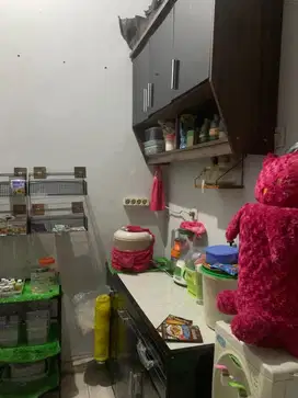 Kitchen set di murah 2,5 sepasang dan dpt bonus 1 item rak besi