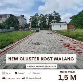 Kost Exclusive Siap Bangun di Malang Kota Dekat Berbagai Kampus & Kafe