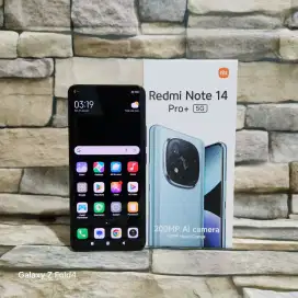 Xiaomi Redmi Note 14 Pro Plus 5G 12/512 Fulset segel mulus 98% Garansi
