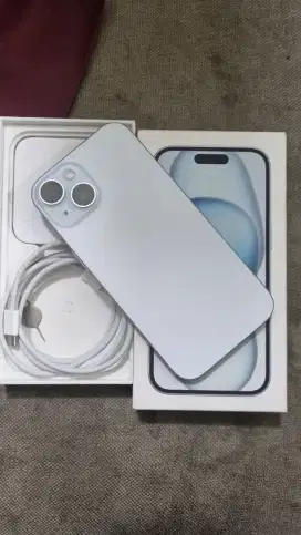 Juak Iphone 15 128GB Ibox 3 Bulan Pakai