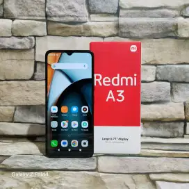 Xiaomi Redmi A3 4/128 4G Black Fullset Segel Normal Mulus 98% Garansi