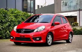 Honda Brio E CVT Matic Tahun 2015 Upgrade RS 2017 Merah