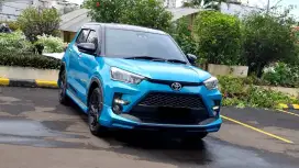 Km19rb toyota raize turbo gr sport cvt tss 2022 biru