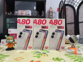 Itel A80 4/128 garansi resmi BARU \ segel dus
