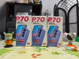 Itel P70 8/128 garansi resmi BARU \ segel dus