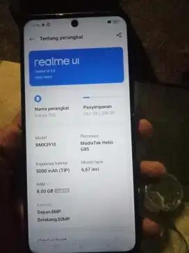 Realme c65 8+8/256 hp casan tipe c