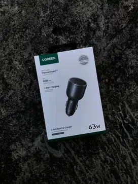 UGREEN Car Charger Dual Port USB & Type-C PD 63W - 35023