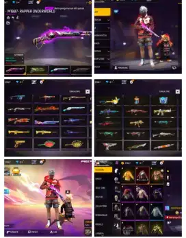 JUAL BELI AKUN FF BER SG HARGA MURAH BARANG BAGUS