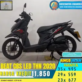 BEAT CBS LED MURAH BERGARANSI CASH/KREDIT/TUKER TAMBAH FREE OLI