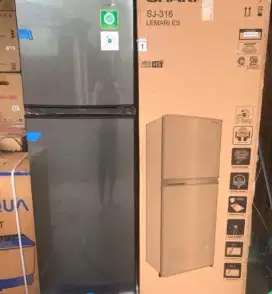 KULKAS 2 PINTU SHARP KIREI (HADIAH)