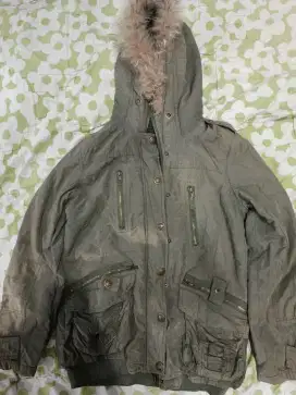 Jaket parka vintage Jepang impor