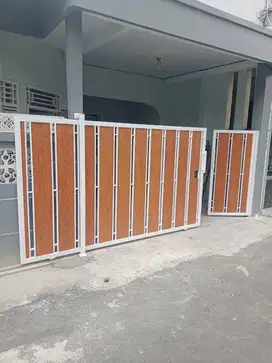 pagar rumah bahan grc minimlalis