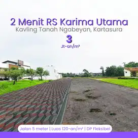 Tanah Solo 400 meter Tugu Kartasura, DP Fleksibel