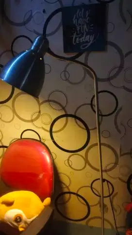 Lampu tidur stainless