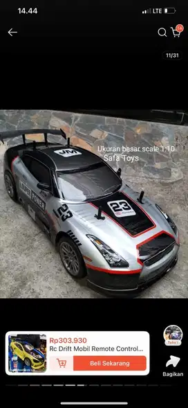 Mobil remot control RC drift