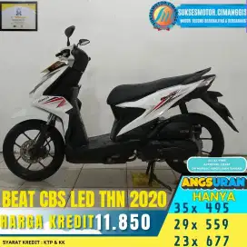 BEAT CBS LED MURAH BERGARANSI CASH/KREDIT FREE OLI