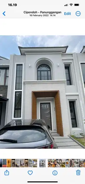 Dijual rumah 2 lantai di Palmyra, Alam Sutera, Tangerang