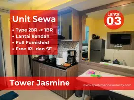 Sewa 1BR Furnished apartemen Bassura City tower Jasmine