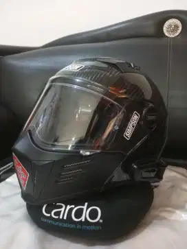 Helm Simpson Darksome Carbon Gloss Modular