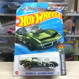 [ HOT ITEM ] HOT WHEELS 68 CORVETTE - GAS MONKEY [ BACA DESKRIPSI ]