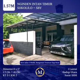 Rumah Nginden Intan Timur Sukolilo dkt Manyar Klampis Semolowaru MERR